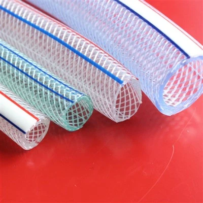 Průhledná zesílená PVC hadice